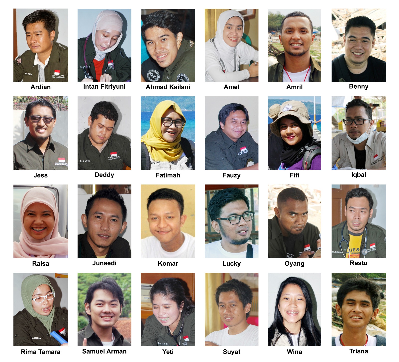Relawan Gerakan Kemanusiaan Posko Jenggala