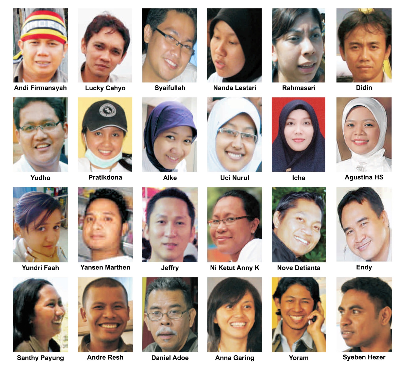 Relawan Gerakan Kemanusiaan Posko Jenggala
