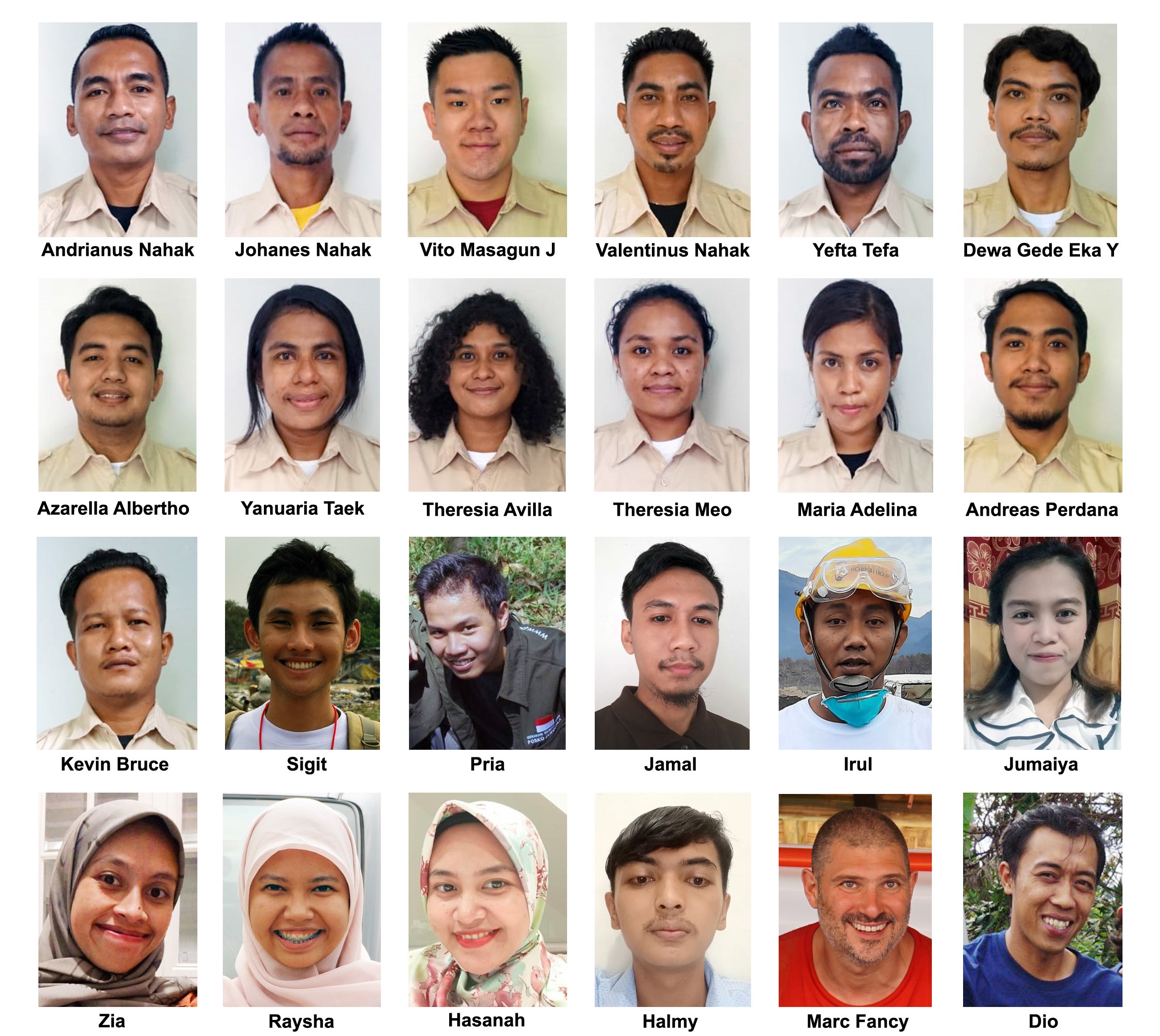 Relawan Gerakan Kemanusiaan Posko Jenggala